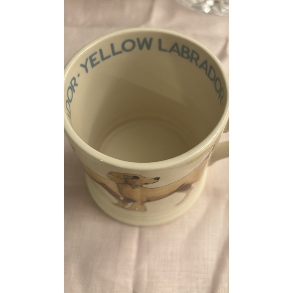Emma Bridgewater Supporting Help For Heroes Yellow Labrador Coffee Mug Half Pint - Picture 7 of 16